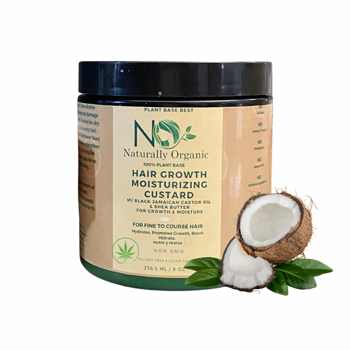 Hair Growth Moisturizing Custard - N.O Naturally Organic